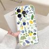 Seaside Scenery Wine Lemon Phone Case For IPhone 17 16 15 14 Plus 13 12 11 Pro Max Phone Back Cover Transparent Shockproof Cover
