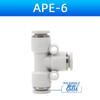 AirTAC Pneumatic Quick-Fit Tube Connectors: Y-Type & T-Type, APY/APE Sizes 4-16