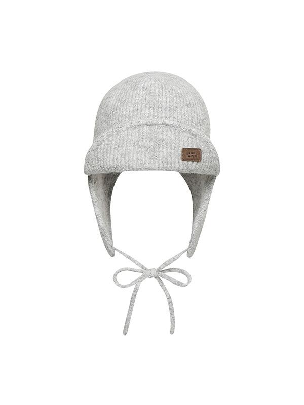 BBC EARTH Knit Trooper Hat_Light Grey