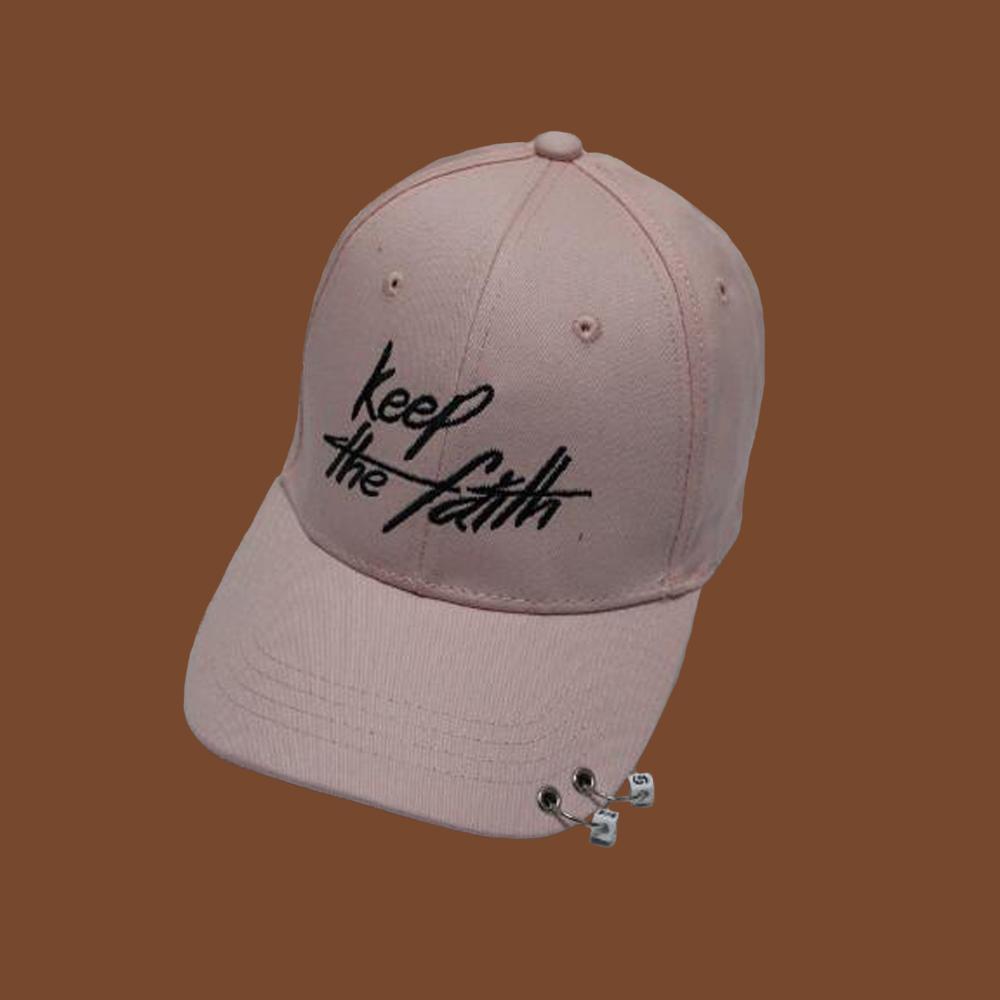 Women Men Hip Hop Kpop Snapback Baseball Cap One Tone With Ring Sport Dancing Travel Lover Dad Hat Caps Streetwear Adjustable Size