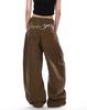 Jeans Unisex a Gamba Larga Ricamati con Stelle Primavera/Autunno 2025