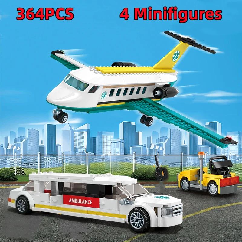 High-Quality Moc High-Quality Sets High-Quality Emergency High-Quality Air High-Quality Ambulance High-Quality Planecity High-Quality Airport