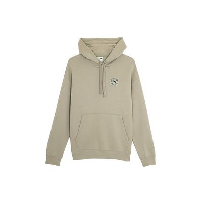 Puma Felpa Sportiva Larga con Logo Monocolore Felpe Unisex Grigio 627879-55