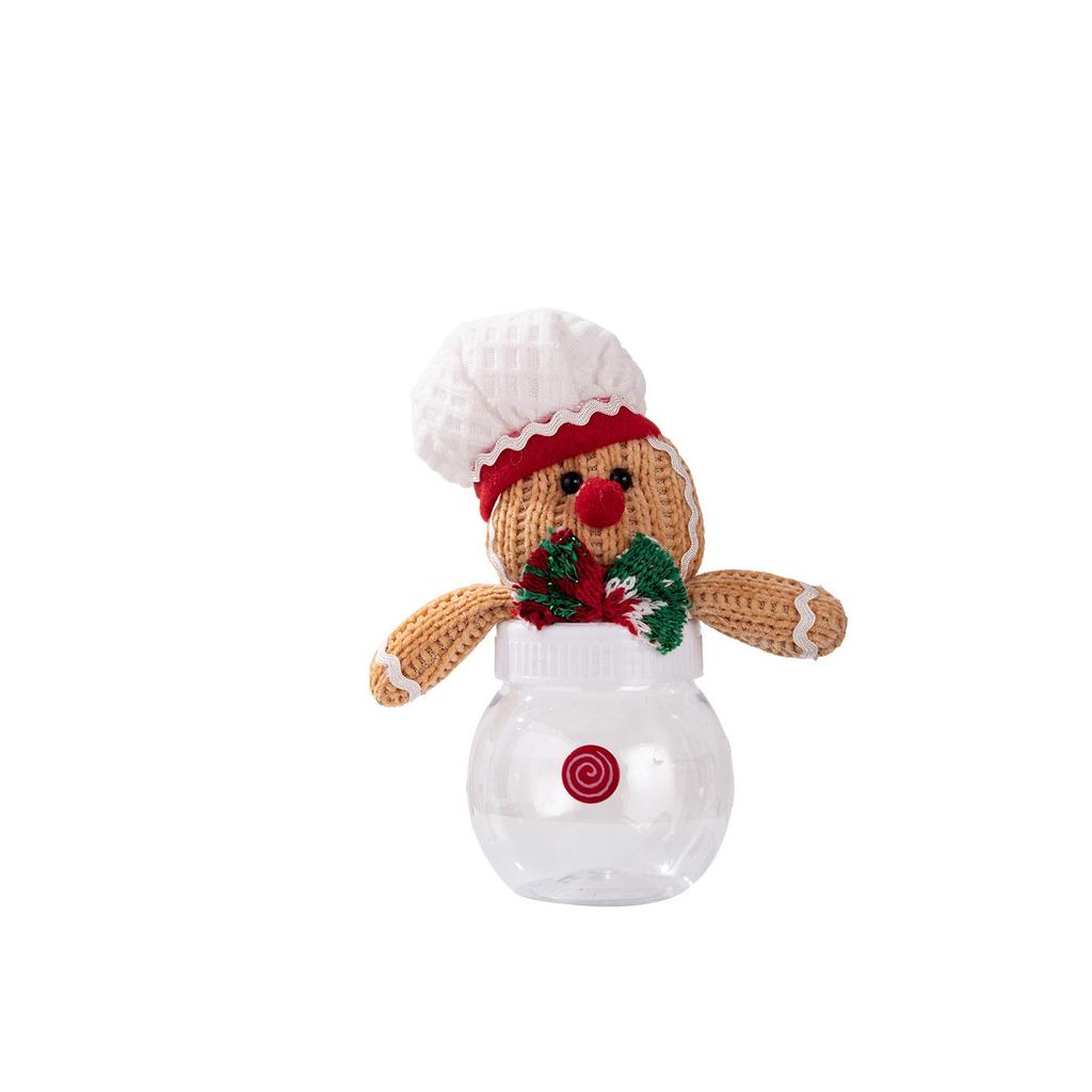 Christmas Creative Gingerbread Mans Candy Canned Accessories