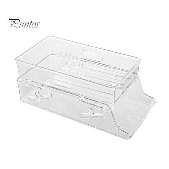 

Простой стиль, прозрачный органайзер для холодильника без BPA, для напитков, пива, газированной воды, органайзер для банок, кухонные принадлежности прозрачный