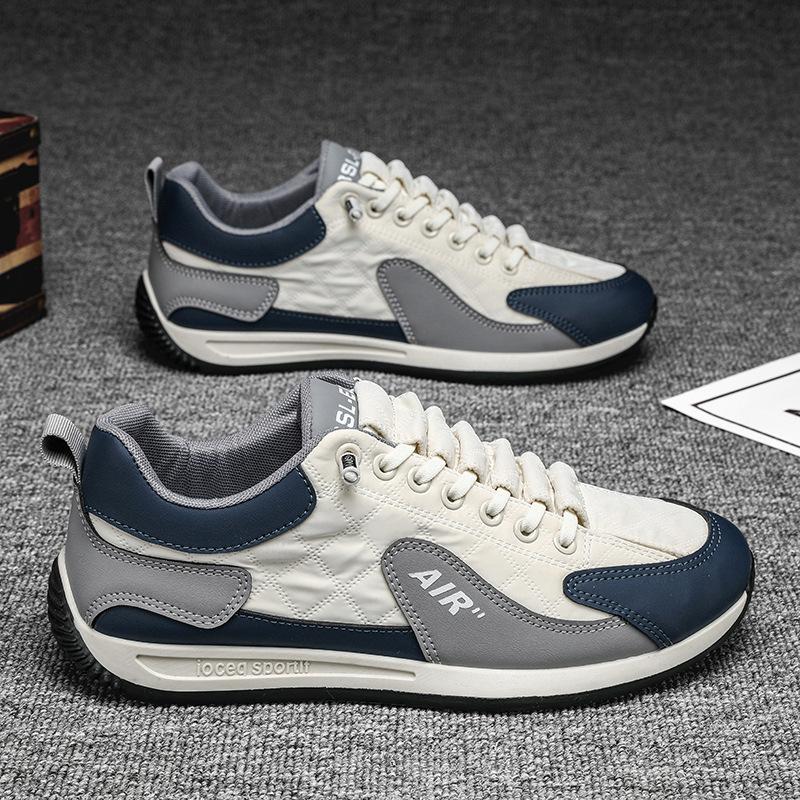 2023 Spring New Men's Shoe Trend Casual Sports Shoes Versatile Mesh Breathable Student Heightened Dad Shoes