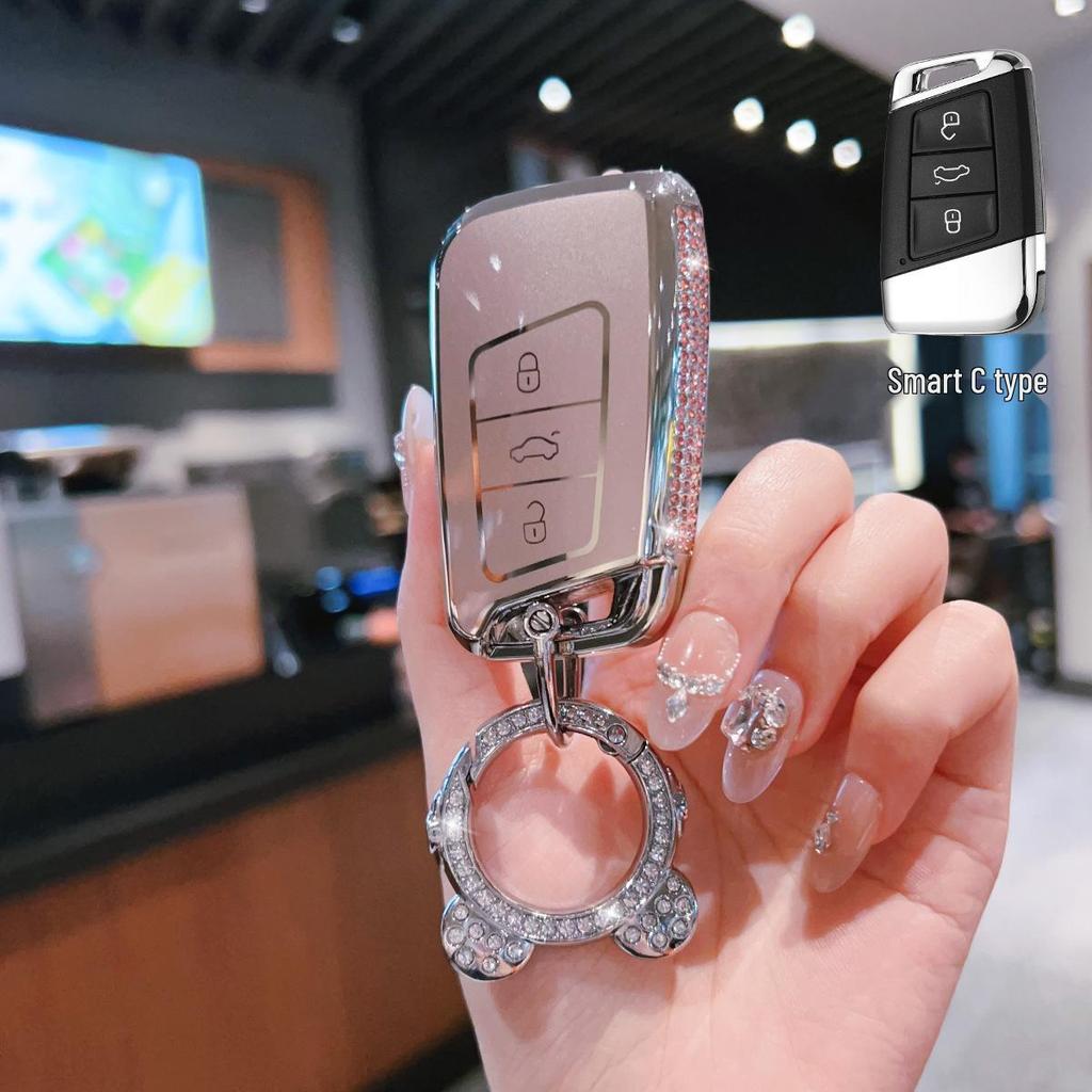 Volkswagen CC 2025 Key Case for Striking Heart and Dazzling Eye Hunter Editions