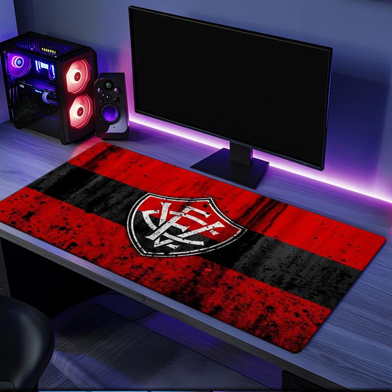 Fluminense Club Crest mouse pad, rubber base, esports desk mat, mouse pad for gamers and office use, gaming desk , easy to clean mat