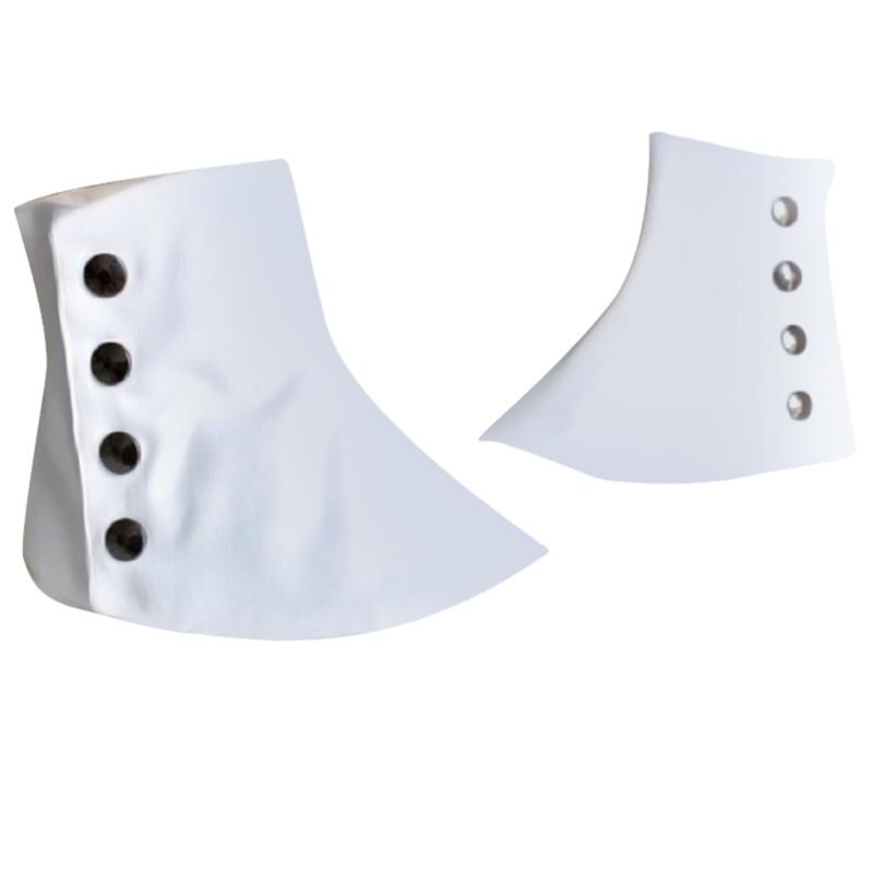 

Піратські чохли на чоботи Середньовічні накладки на ноги Костюм для Хелловіну Косплей Захист для ніг білий