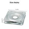 2/3/4Inch 360° Heavy Duty Metal Bearing Rotating Swivel Turntable Plate Desk Table Rolling Swivel Plates Furniture Display Rack
