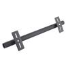 Patio Umbrella Holder Stand Waterproof Deck Sun Umbrella Clamp Mount for Most Wooden Iron Deck Rail