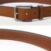 Belt, 35mm Wide, 118cm Long, Made In Japan, Cowhide Leather, Double Stitching, 0111128