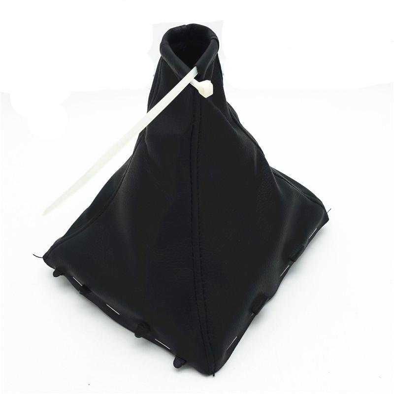 5/6 Speed Manual Car Gear Shift Knob Gaiter Boot Cover Collar Case For Opel Vectra C 2002 2003 2004 2005