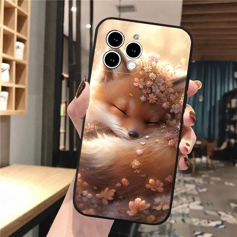 Handyhülle Carcasa Funda Für iPhone 17 Pro Max 17 Air 16 15 14 13 Pro Max 15 16 Pro 15Plus Niedlicher Fuchs