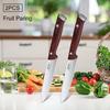 WXCOO 1 3pcs Kitchen Knife Professional Chef Knife Stainless Steel Multi Purpose Fruit Utility Meat Fish Ergonomic Handle