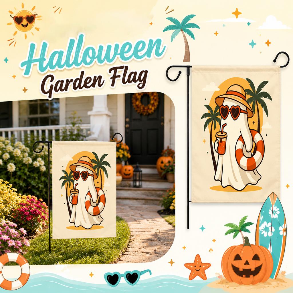 Garden Flag with Straight Line Design for Outdoor Home Decoration