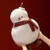 Cute Santa Claus Snowman Elk Xmas Tree Plush Toys Christmas Decor Party Decor Doll Plushie Gift