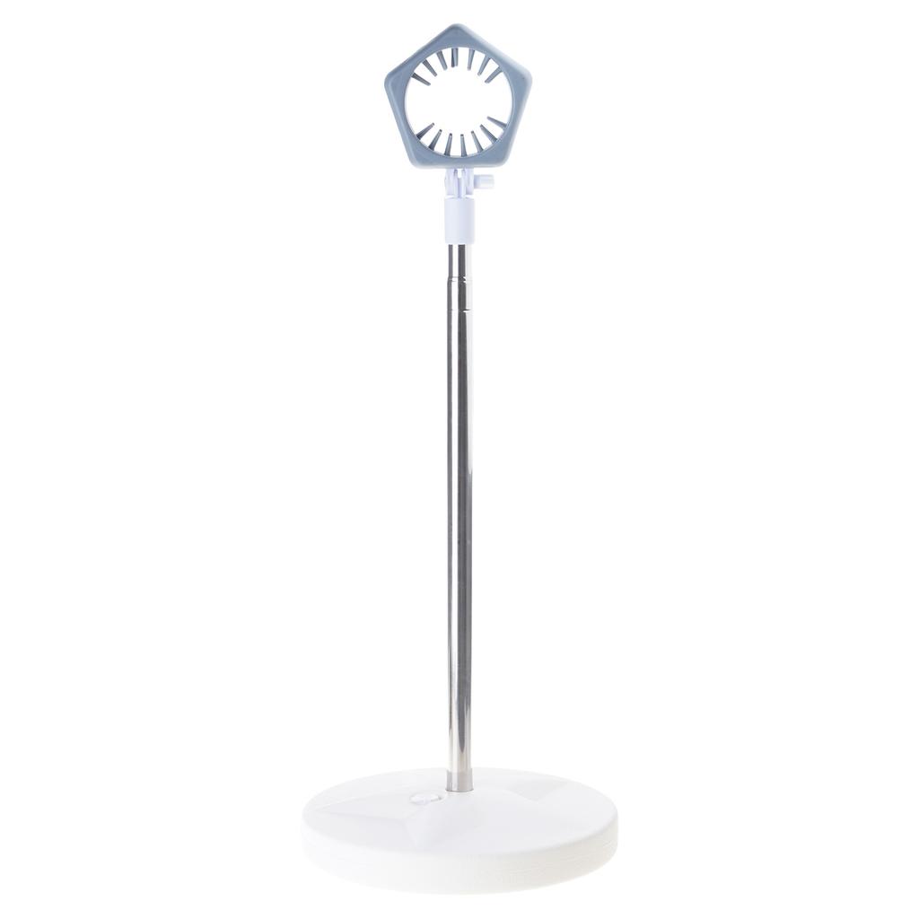 Multipurpose Adjustable Height Hair Dryer Stand Portable Blow Dryer Holder Accessory for Home and Salons Daily Use