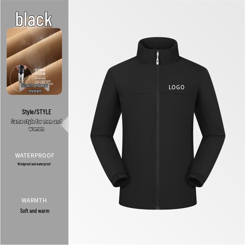 NIO Custom Logo Workwear: Down Cotton Jacket with Velvet Lining for Autumn/Winter XXL