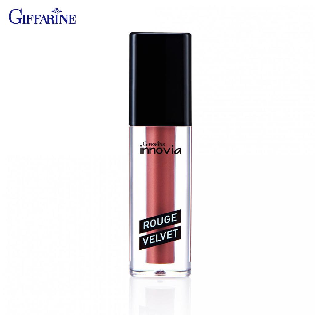 Giffarine Innovia Rouge Velvet, Stabiliți buze frumoase pentru un aspect spectaculos de zi cu zi, 2,7 g 12123-12127 Thai Cosmetic