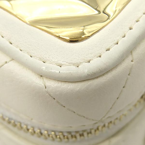 CHANEL - Matrasse Zip-around vanityShoulder Bag lambskin Array