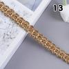 12 Meter Braided Lace Trim Fabric Fringe 1.5cm Width Lace Ribbon Apparel Curtain Diy Sewing Accessories Upholstery Decor Crafts