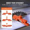 Router Table Setup Bars 14PCS Precision Aluminum Setup Blocks Height Gauge
