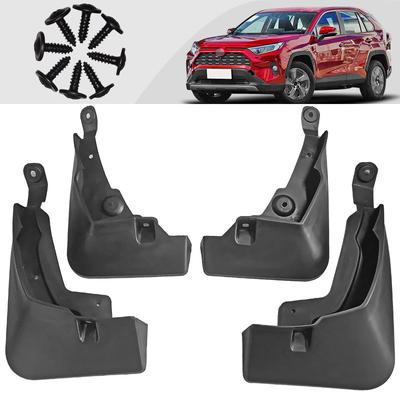 For Toyota RAV4 Rongfang Mud Flaps Auto Splash Guard Mudguards MudFlaps Front Rear Fender Anti-splash Guards Car