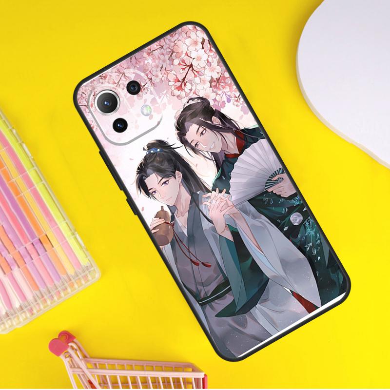 Shan He Ling WORD OF HONOR Cover For Xiaomi 13 14 Ultra 11T 12T 13T 14T Pro POCO X7 Pro X3 X5 F3 F5 F6 M6 X6 Pro Case