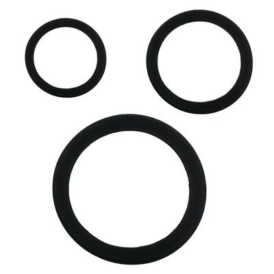 Saxophone Mute Ring Silicone Bell Protector Saxophone Mute Dampener Replacement for Alto Sax Musical Lover, Black