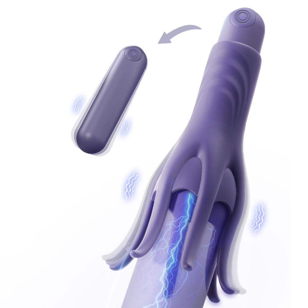 Men Glans Stimulator Penis Training Vibrator Male Masturbator Ejaculation Delay Exerciser Sex Toy for Male Pleasure Prolongation