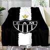 1PC Love For Atlético  Printed Soft Flannel Blanket Throw for Adult Bedroom Living Room Sofa Camping Travel Fan Gifts Christmas Gifts