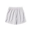 Women's Casual Comfort High-Waisted Loose Striped Shorts