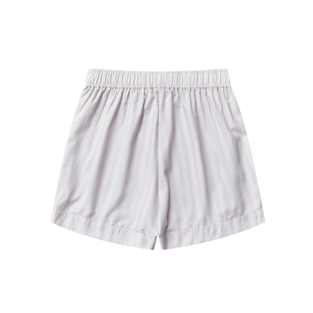 Women's Casual Comfort High-Waisted Loose Striped Shorts