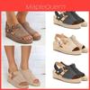 Sandálias de Verão Elegantes para Mulheres com Plataforma Confortável em Design de Espadrille