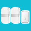 Battery-Powered Wireless Doorbell with DC Remote & Simple Call Button for Elderly, Dual Power