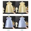 Sweet Doll Collar Sleeveless Summer Girls Dress Kids Children Casual Clothing