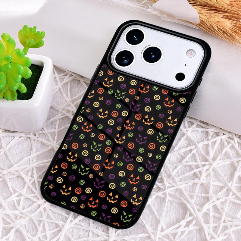 Pumpkin Bat Witch Shockproof Phone Case for iPhone 17 Air 16e 15 11 12 14 13 Pro Max Cover Coque