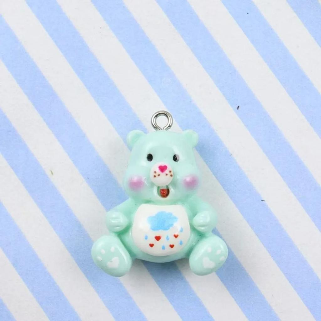 10pcs 3D Resin Cartoon Charms Bear Shape Charms Pendant For DIY Necklaces Earrings Bracelets Keychain Jewelry Making Findings