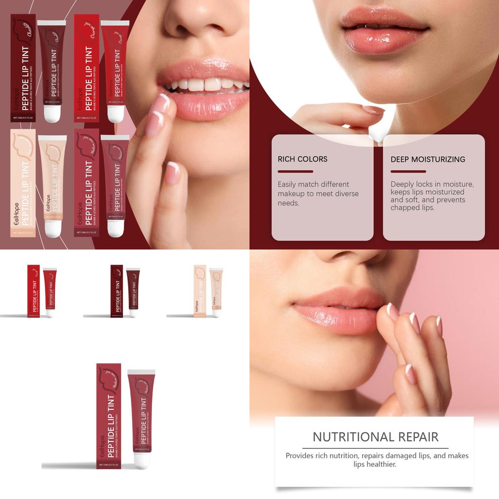 Eelhope Multi-peptide Care Lip Balm For Deeply Hydrated Moisturizing Lips With Long Lasting Color