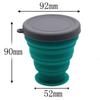 Telescopic Foldable Cup Food Grade Silicone Travel Mug Collapsible Water Cups  Travel