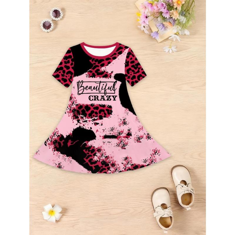 

Girls Dress, Suitable for Parties And Everyday Wear, Sweet Princess Dress, Lightweight Spring And Summer Outfit, 110
