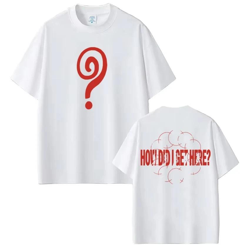 Summer Singer Louis Tomlinson How Did I Get Here Tour 2026 Print Tshirt Unisex Women Hiphop Tshirt Casual Cottonshirs Fan Gifts
