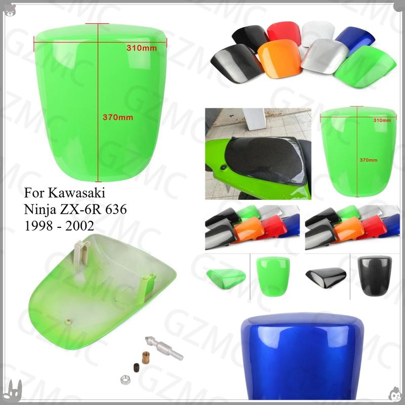Motorcycle Rear Seat Tail Cover For Kawasaki Ninja ZX-6R 636 1998 - 2002 Rear Passenger Head Cover Seat Rear Cover Fairing ZX6R