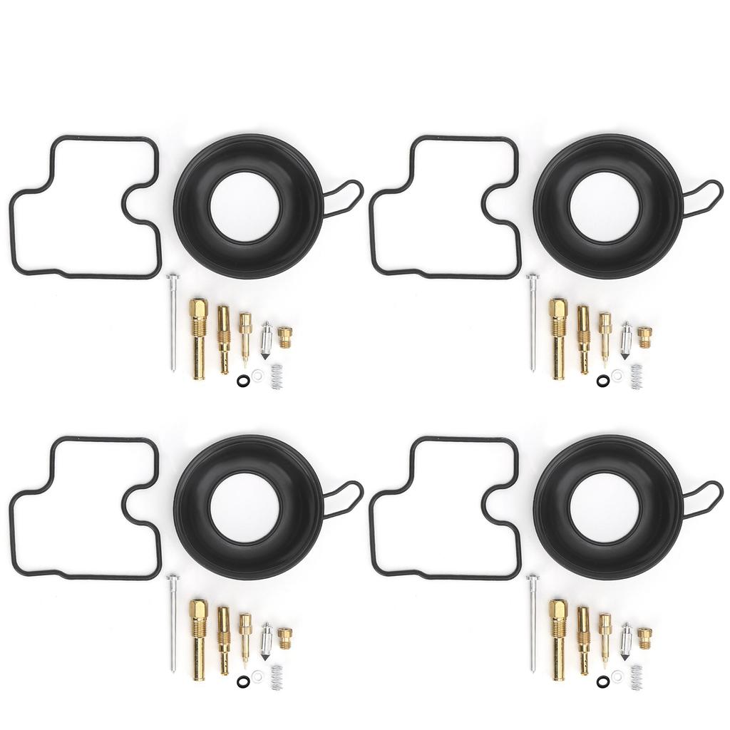 4sets Carburetor Repair Kit Motorcycle Maintenance Part Replacement for Honda CB400