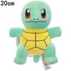 16-25CM Pokémon Plush Toy Pikachue Gengar Raichu Squirtle Eevee Charmander Bulbasaur Mewtwo Children's Birthday Christmas Gifts