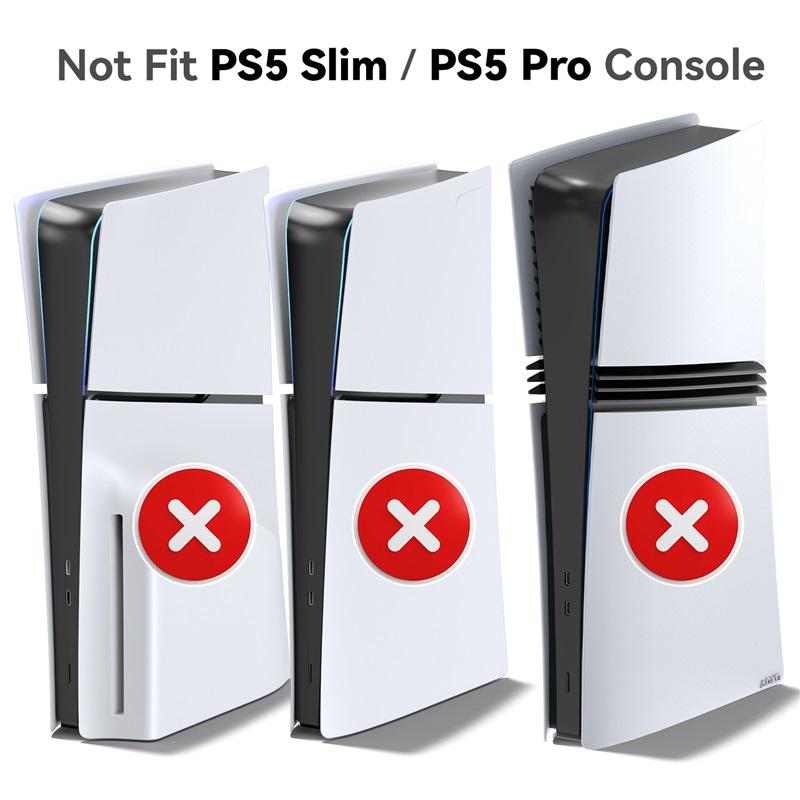 OIVO for PS5 Console Horizontal Cooling Stand PS5 Base Holder PS5 Controller Charger for Playstation 5 Disc & Digital Editions