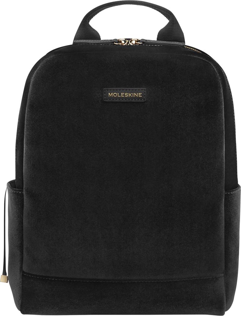 Moleskine Women's 4-Piece Textile Backpack Set (ET22FLBK3BK) Black, Fits 13-inch Laptop, One Size Fits All