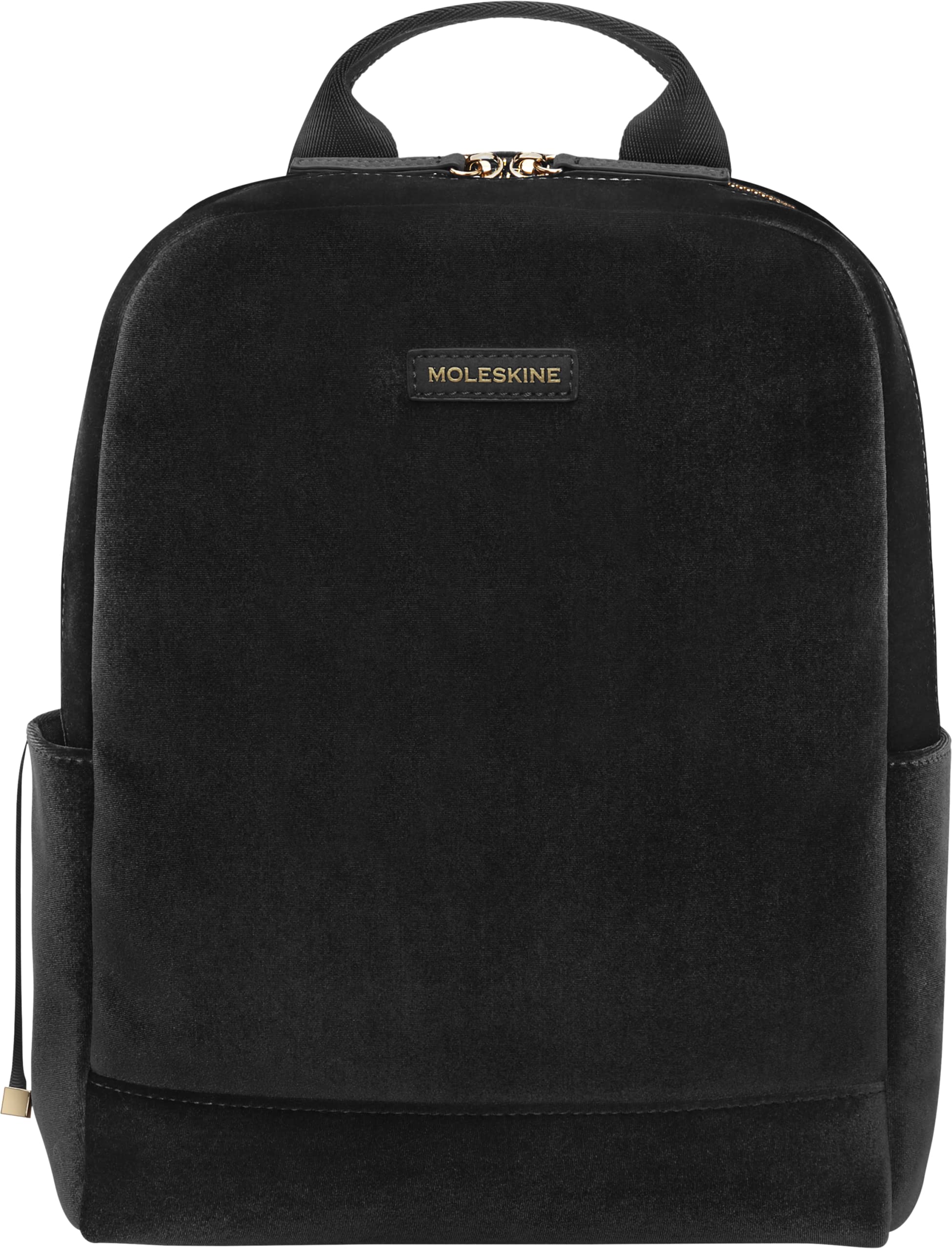 

Moleskine Textile Backpack with Laptop One Size Women s 4-Piece 13-Inch Storage, ET22FLBK3BK, Black, чорний