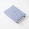 Soft Fabric Book Cover Stripe Diary Book Jacket Minimalist Polka Dot Book Protector  School